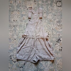 Dex | Short Overalls | Size S | Grayish White